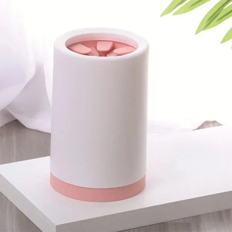 Dog Paw Cleaner Cup with Soft Silicone Brush
